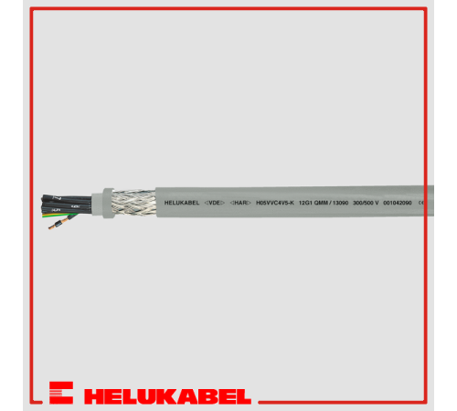 Кабель H05VVC4V5-K (NYSLYCYO-JZ) (5G1.5 qmm) 13098 HELUKABEL