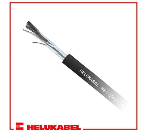 Кабели для телефонии и передачи данных RE-2Y(ST)Yv RECHNERK. (4X2X1.3 QMM. BLAU) 20249 HELUKABEL