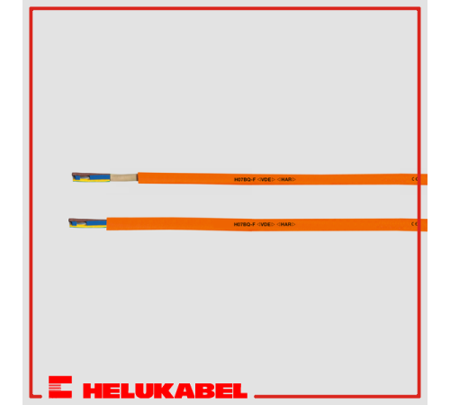 Кабель H05 BQ-F (NGMH11YO) (4G0.75 qmm) 22052 HELUKABEL