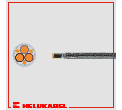 Кабель TOPFLEX-EMV-3PLUS 2YSLCY-J (3X35+3G6 QMM) 22375 HELUKABEL