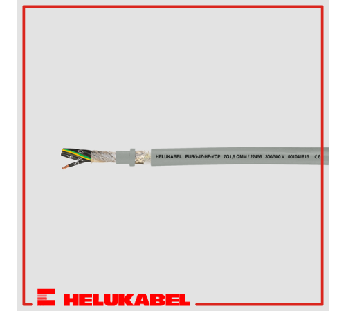 Кабель PURO-JZ-HF-YCP (4G0.5 qmm) 22402 HELUKABEL