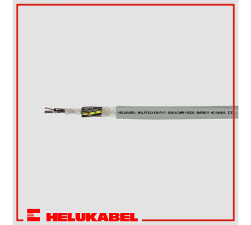 Кабель MULTIFLEX 512-PUR (3G2,5 QMM) 22546 HELUKABEL