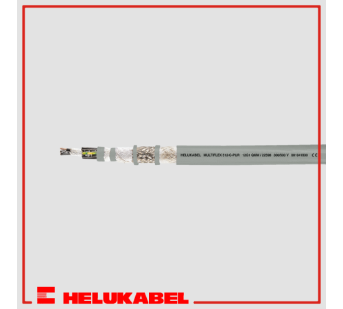 Кабель MULTIFLEX 512-C-PUR (50X1) 22885 HELUKABEL