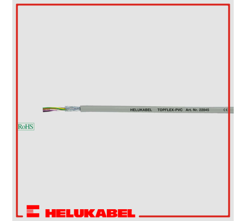 Кабель TOPFLEX-PVC ((10X0.14+2X0.5)QMM) 22845 HELUKABEL
