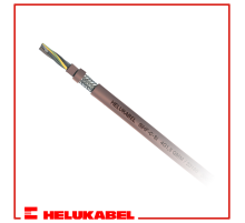 Кабели специального назначения SiHF-C-Si (2X0.5 QMM ROTBRAUN) Хелукабель 23151