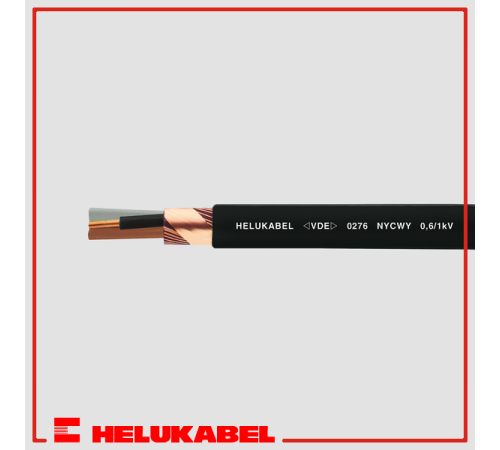 Кабель силовой NYCWY 0.6/1kV (3x16re/16 qmm) 32264 HELUKABEL