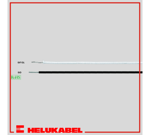 Провода специального назначения SiF/GL (1X1.5 QMM WEISS) 47005 HELUKABEL