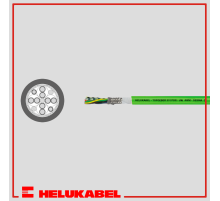 Кабель TOPGEBER 512 PUR ((10x0,14+2x0,5) qmm, grn) Хелукабель 77753