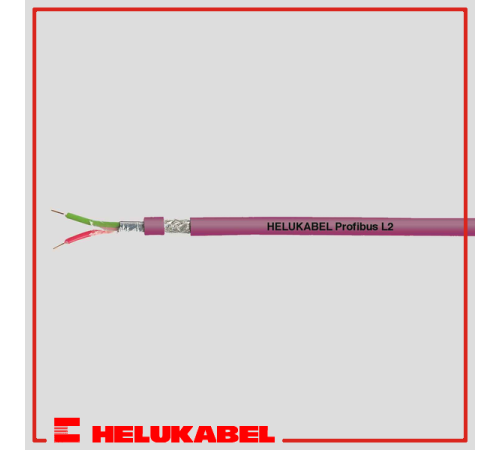 Кабель Profibus L2 1x2x0,64 PVC grey 80384 HELUKABEL