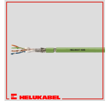 Кабель HELUKAT IND 100S ECO (SF/UTP 4x2x0,15 PUR gn) Хелукабель 82839