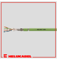 Кабель HELUKAT IND 100S ECO (SF/UTP 4x2x0,15 PUR gn) Хелукабель 82839