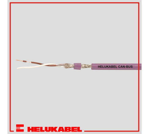 Кабель CAN-Bus Fest (1x2x0.50 mmy innen PVC vio) 800571 HELUKABEL