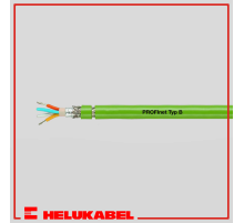 Кабель HELUKAT PROFInet Typ C (2x2xAWG22/7 PUR gn) Хелукабель 800655