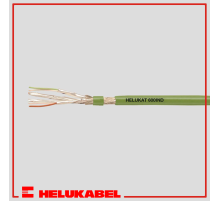 Кабель для телефонии SF/UTP 4x2x0,15 PUR green (0) Хелукабель 803387