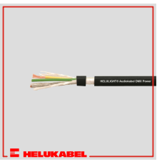 Кабель DMX + POWER KOMBILEITUNG (1x2x0,24 + 2x1,0 QMM SW) Хелукабель 400081