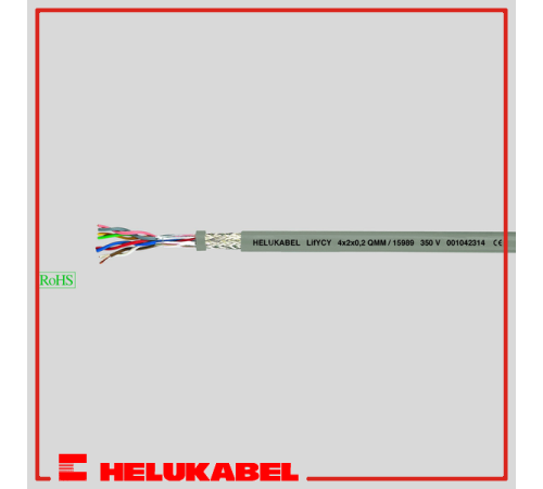 Кабели для телефонии и передачи данных LIFYCY (18X2X0.20 QMM) 15997 HELUKABEL