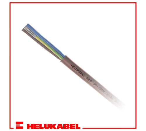 Кабель SIHF3G1 qmm Rotbraun 23008 HELUKABEL