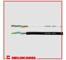 Кабель H05VV-F schwarz (4G1 qmm) Хелукабель 29462