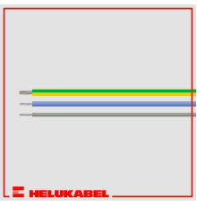 Провод HELUTHERM 145 (1X10 QMM SCHWARZ) Хелукабель 51379