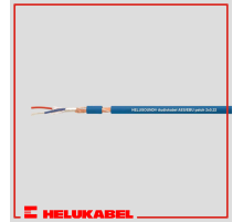 Кабель DMX KABEL (2x0.22 blau) Хелукабель 400031
